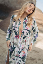 KOSZULA BUTTERFLY HOUSE WHITE