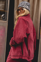 KURTKA RIDE BASEBALL CHERRY