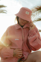 KURTKA RIDE BASEBALL JACKET PINK