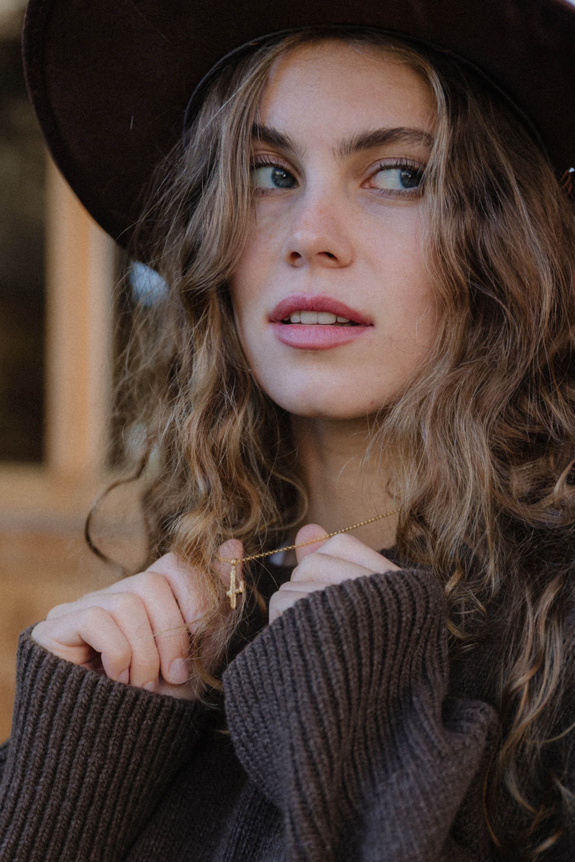 NASZYJNIK CACTUS HANDMADE