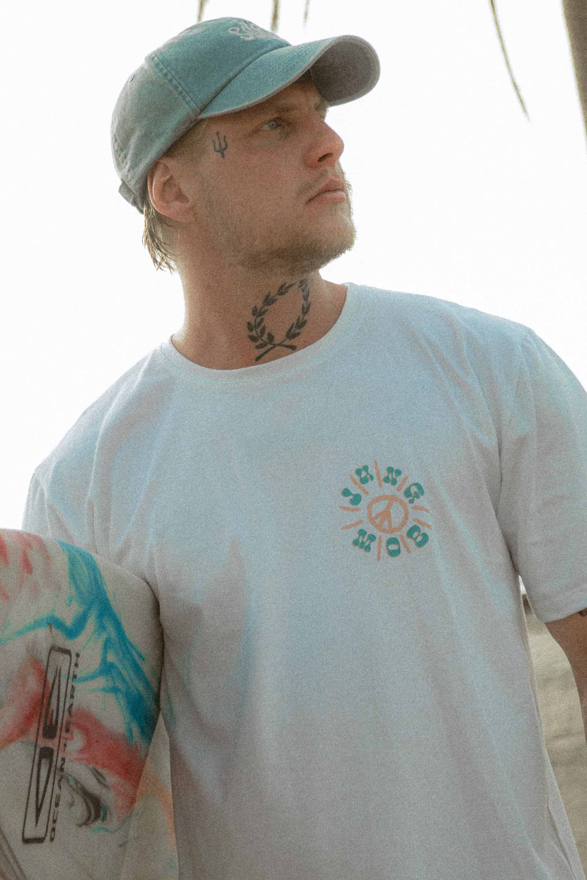 T-SHIRT PEACE JUNGMOB WHITE MEN