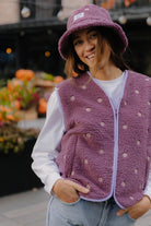 KAMIZELKA DAISY LAVENDER