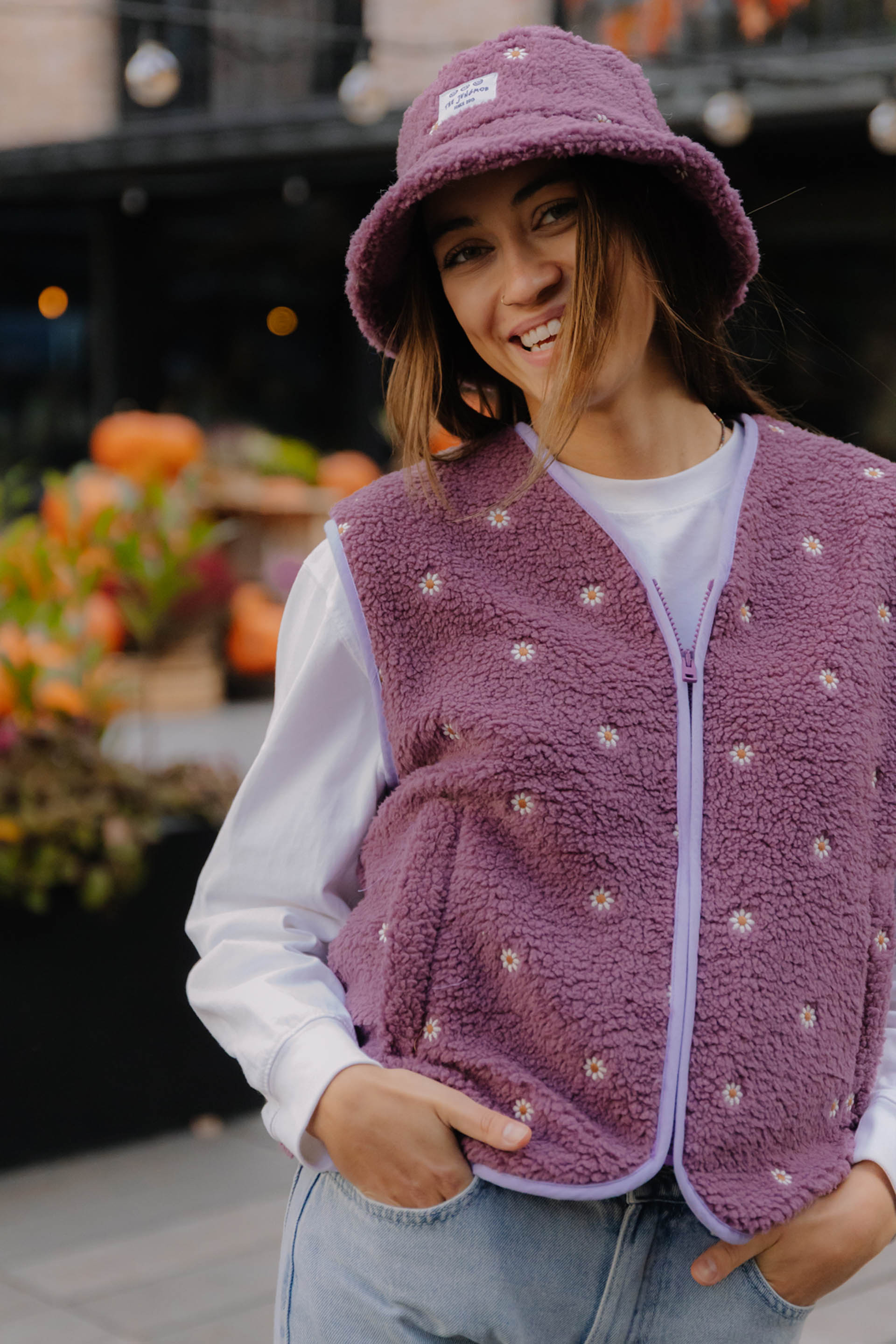 KAMIZELKA DAISY LAVENDER