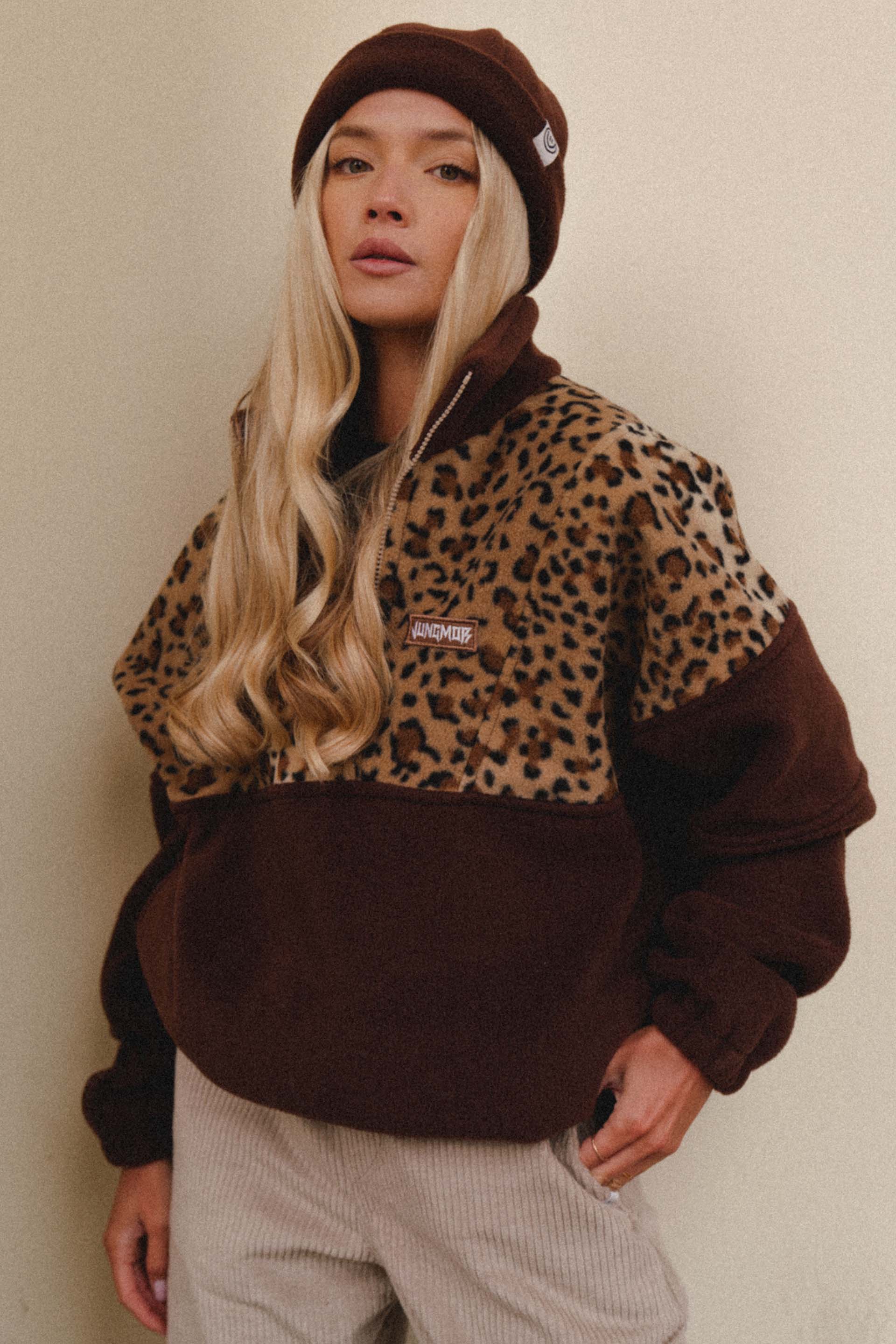 BLUZA POLAR CHOCO PANTHER