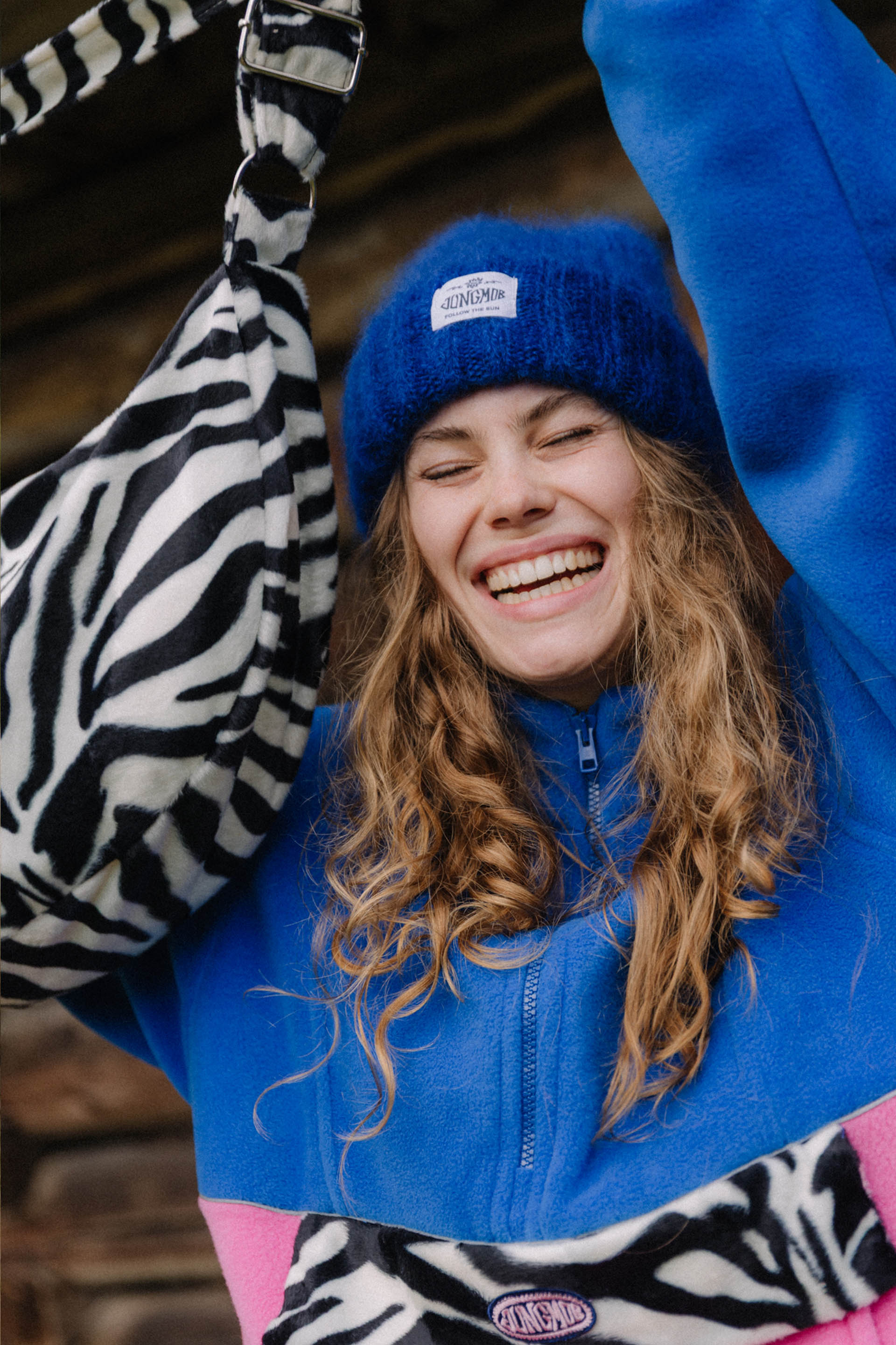 BLUZA POLAR ZEBRA DISCO