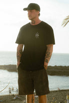 T-SHIRT DISCONNECT BLACK MEN