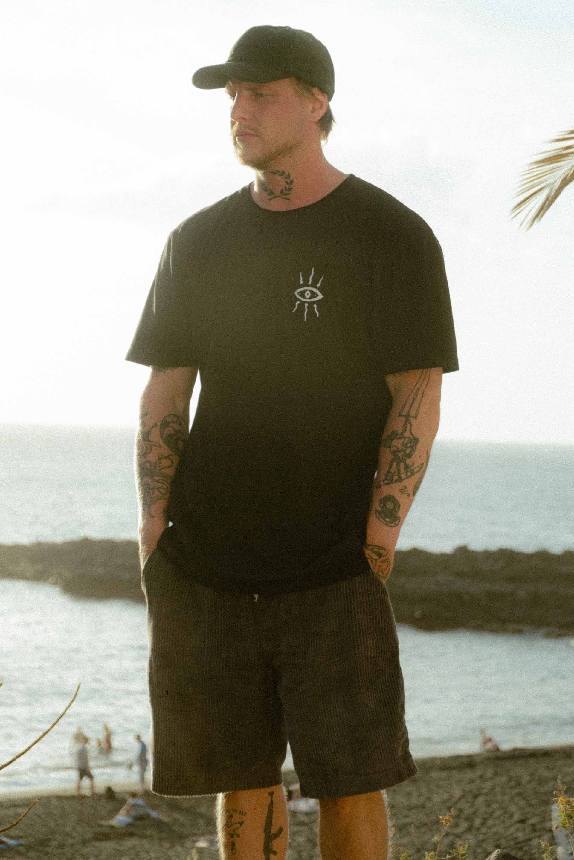 T-SHIRT DISCONNECT BLACK MEN