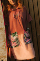 PONCHO BAMBOO PALM KISS