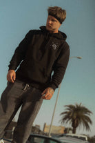 BLUZA UNISEX NATURE IS OKAY BLACK MEN