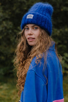 CZAPKA MOHER FLUFFY BLUEBERRY