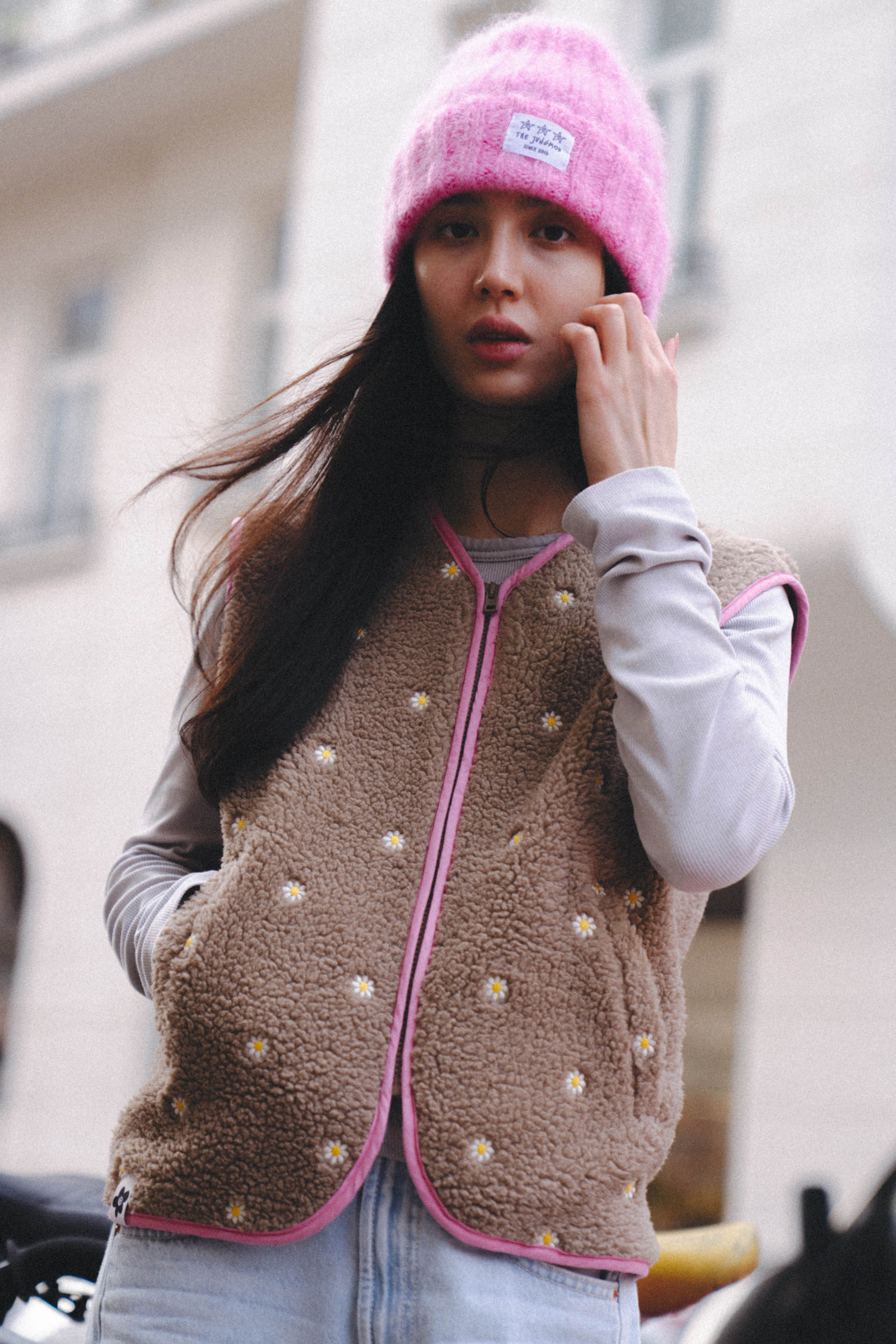 KAMIZELKA DAISY LATTE