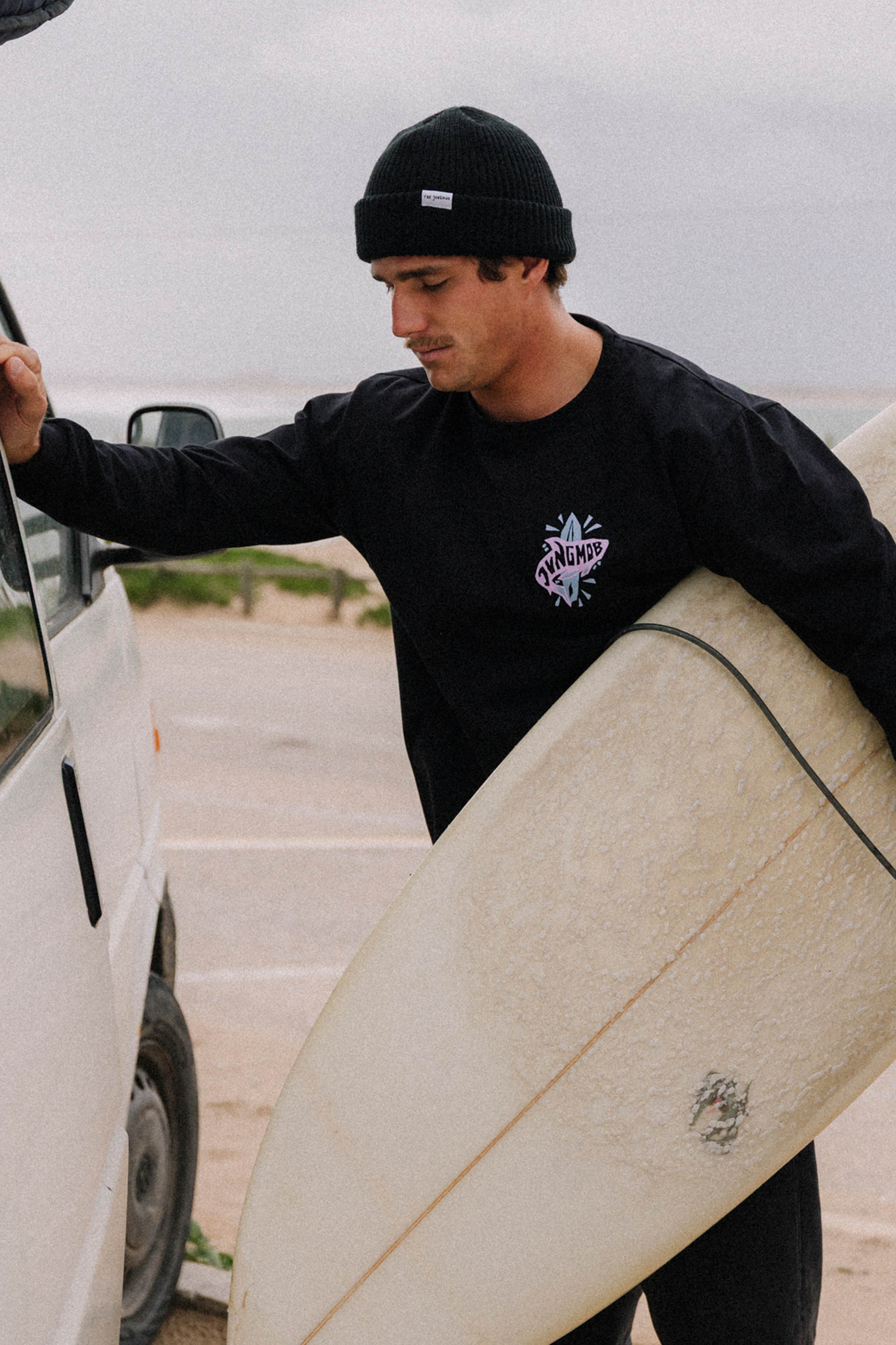 LONGSLEEVE DUDE LET'S GO SURFING