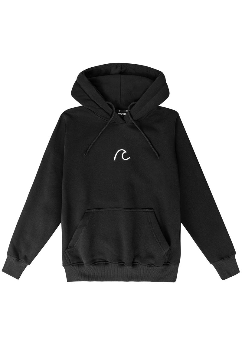 BLUZA WAVE BLACK WHITE