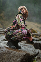 BLUZA WILD ORCHID ZIP