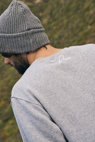 BLUZA WAVE GREY CREWNECK