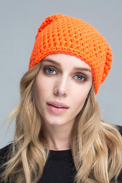 CZAPKA HANDMADE ORANGE