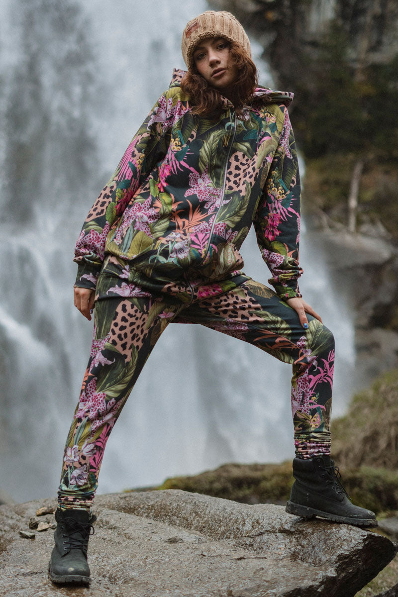 BLUZA WILD ORCHID ZIP