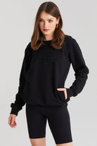 SOCIAL APPROVAL BLACK CREWNECK