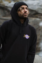 BLUZA ACID FLOWERS PURPLE BLACK SNB