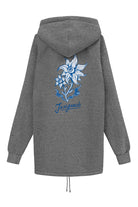 BLUZA ACID FLOWERS GREY SNB