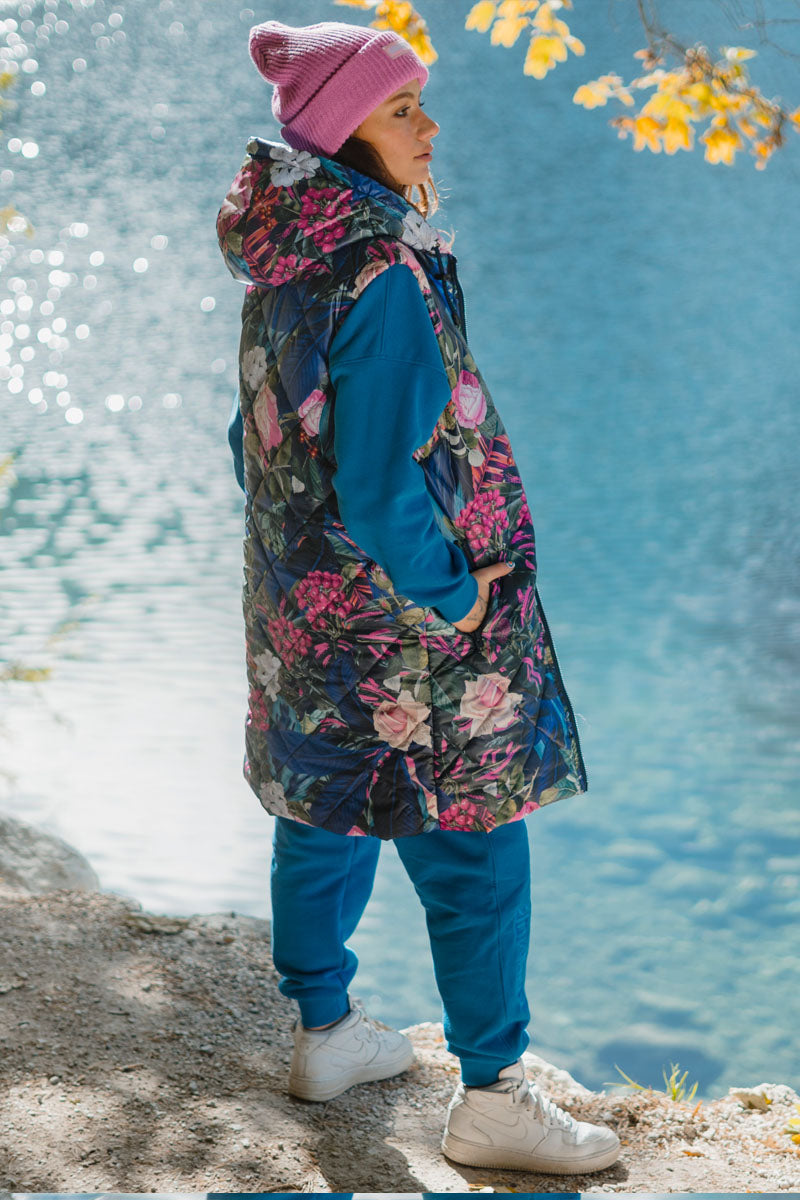 KAMIZELKA ROWANBERRY PINK LONG