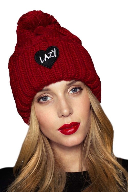 CZAPKA MESS LOVE RED