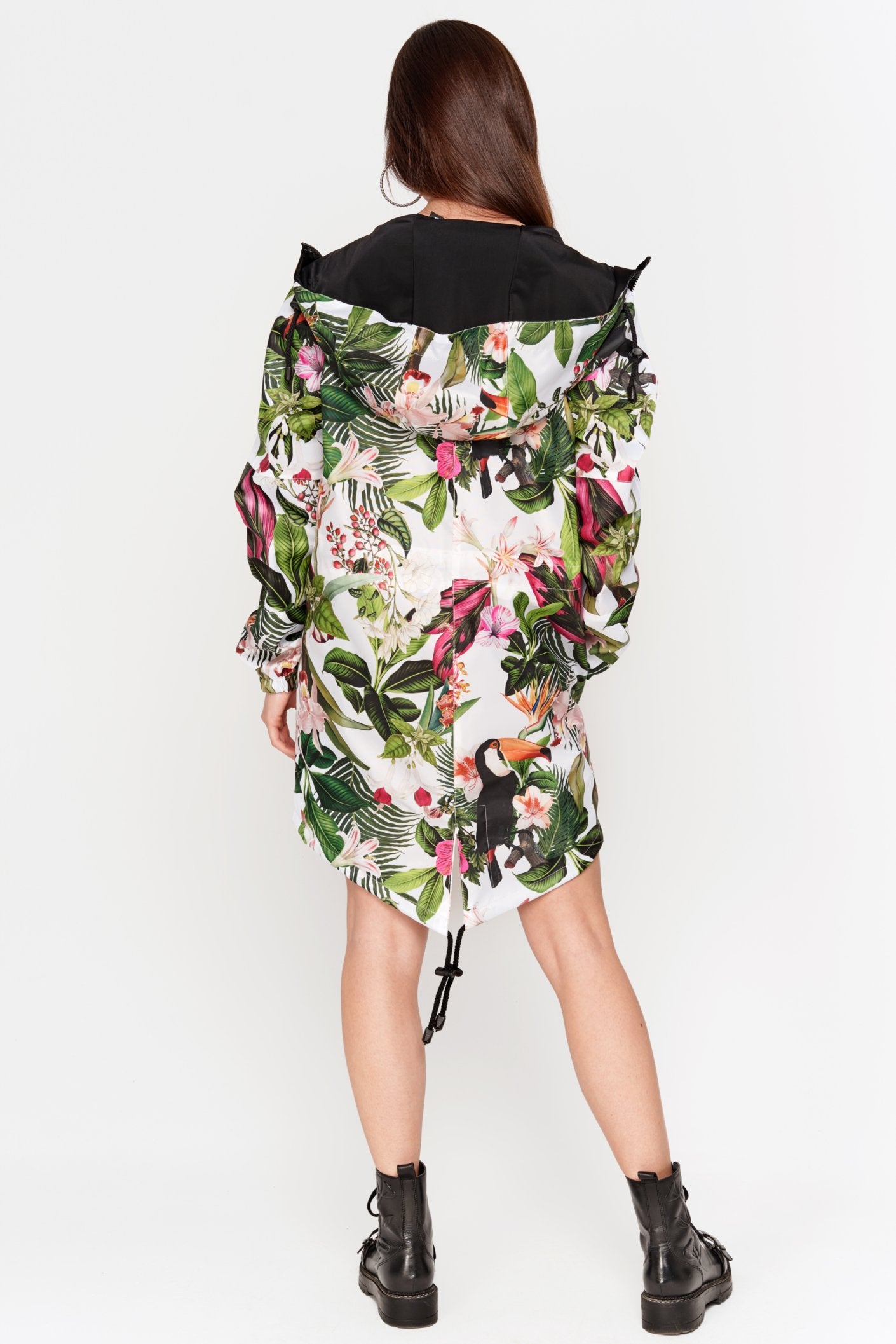 KURTKA WHITE JUNGLE RAIN