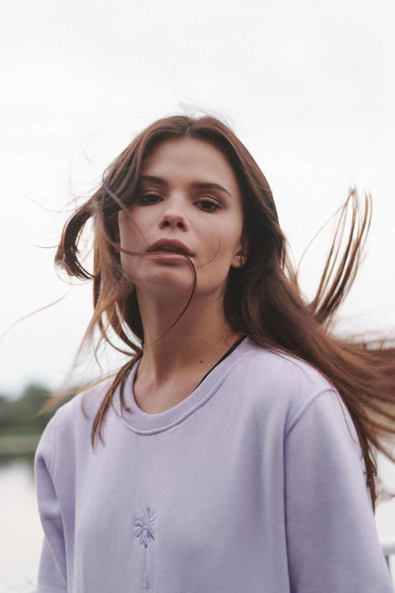 BLUZA CREWNECK CANDY LILA