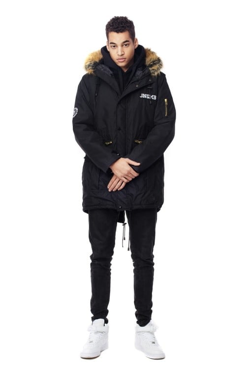 Kurtka Black Fur Men