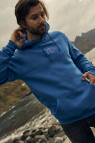 BLUZA WAVE BLUE PINK MEN