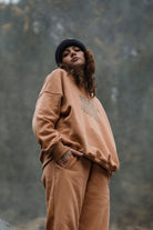 BLUZA CREWNECK INHERENT DREAM CAMEL