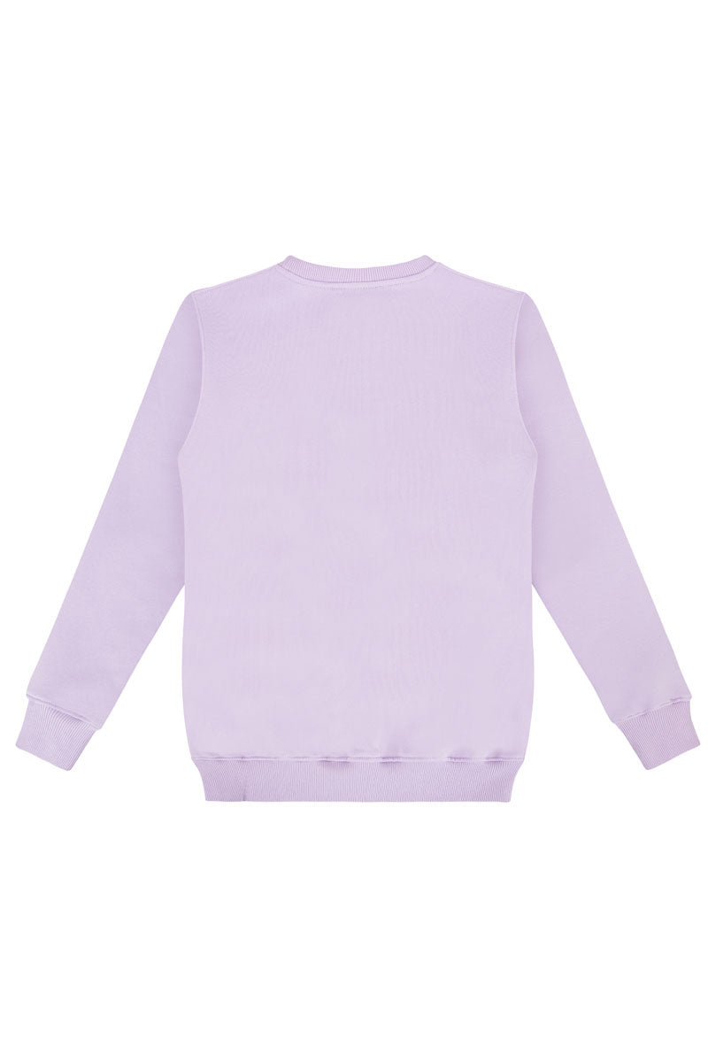 BLUZA CREWNECK CANDY LILA