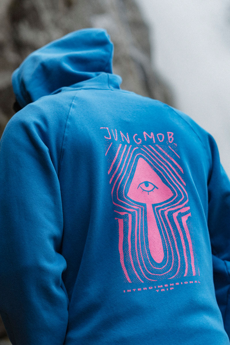 BLUZA BLUE PINK SHROOM SNB