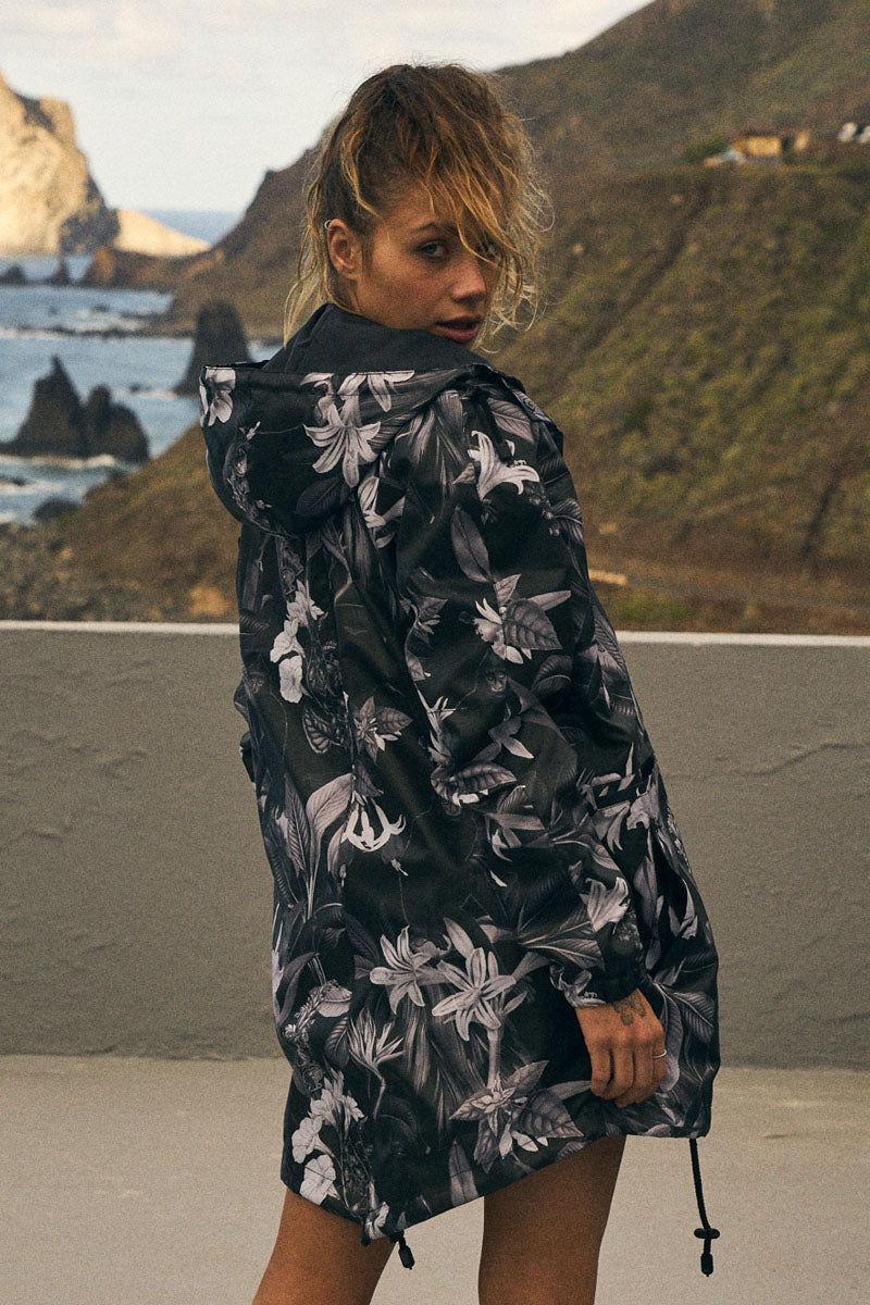 KURTKA BLACK DARK MONKEY RAIN