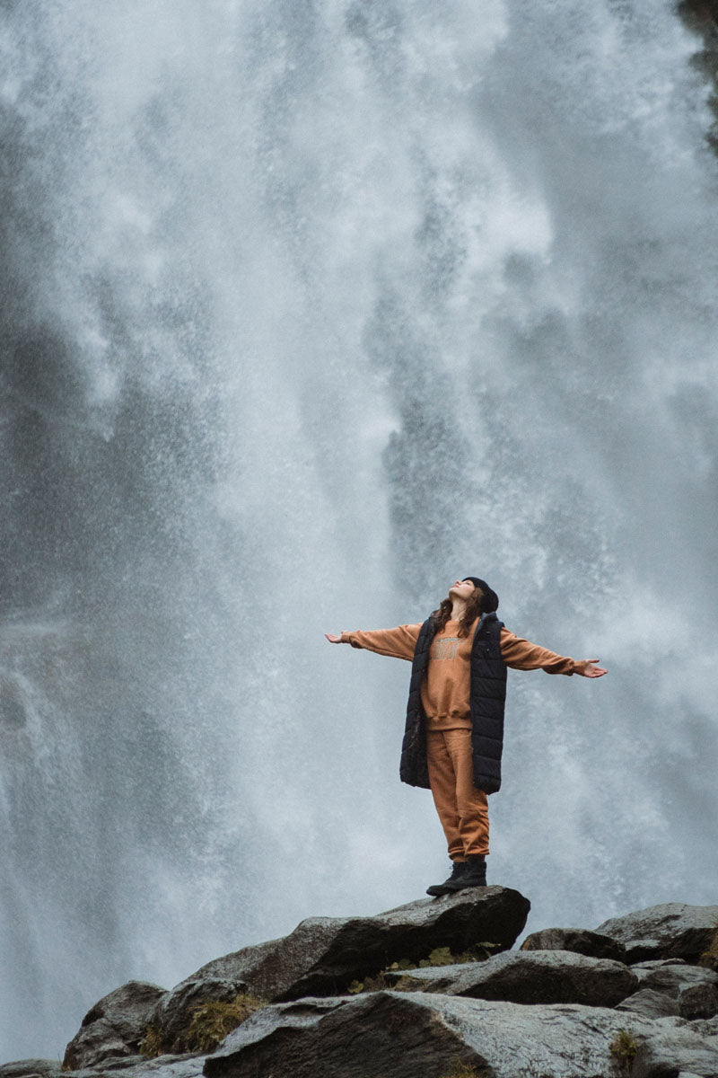 BLUZA CREWNECK INHERENT DREAM CAMEL