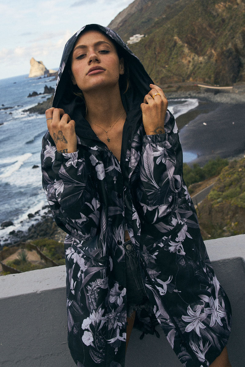 KURTKA BLACK DARK MONKEY RAIN