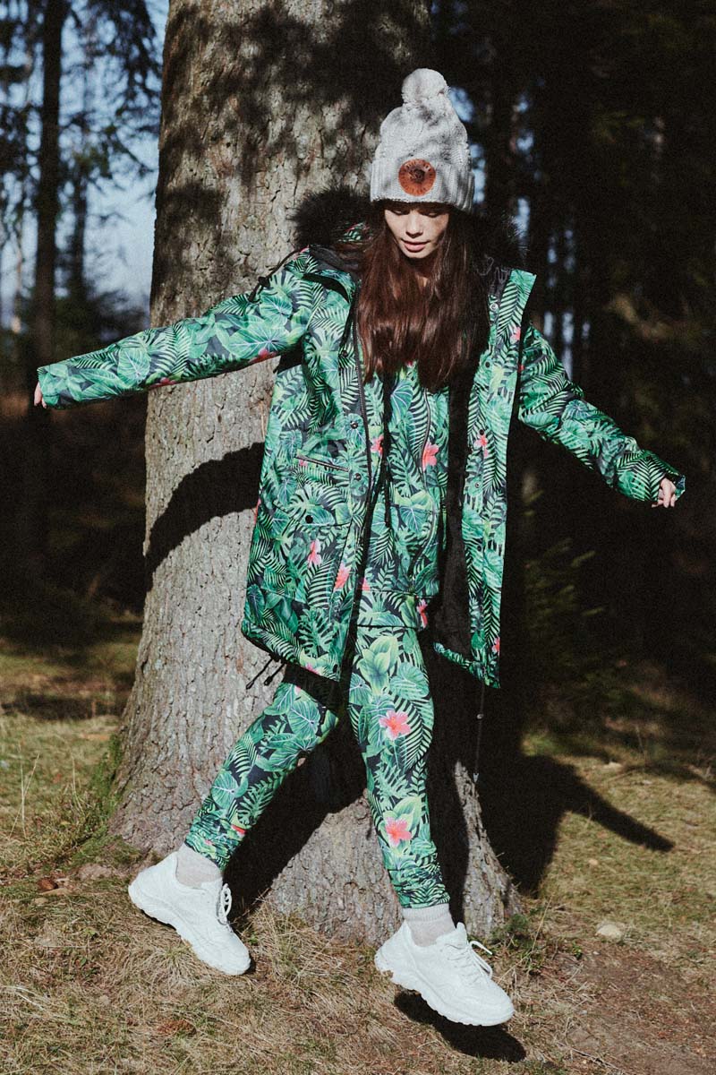 BLUZA JUNGLE MESS ZIP