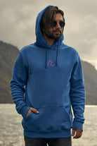 BLUZA WAVE BLUE PINK MEN