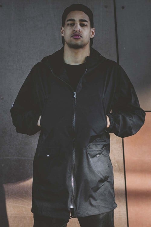 KURTKA SKULL BLACK WINTER