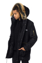 Kurtka Black Fur Men