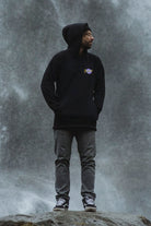 BLUZA ACID FLOWERS PURPLE BLACK SNB