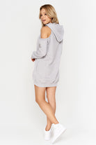 BLUZA GREY NAKED LONG