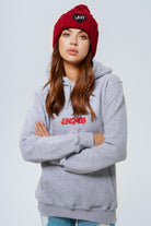 BLUZA BADASS BABE GREY