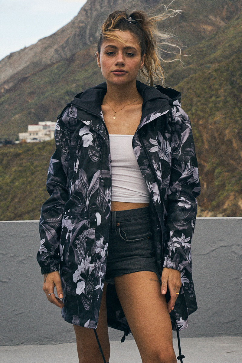 KURTKA BLACK DARK MONKEY RAIN