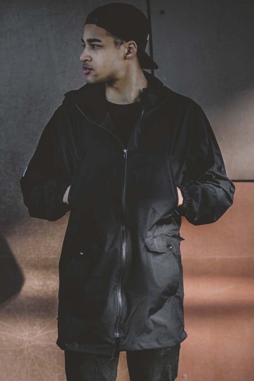 KURTKA SKULL BLACK WINTER