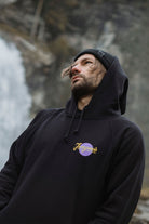 BLUZA ACID FLOWERS PURPLE BLACK SNB