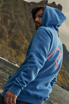 BLUZA WAVE BLUE PINK MEN