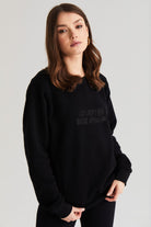 SOCIAL APPROVAL BLACK CREWNECK