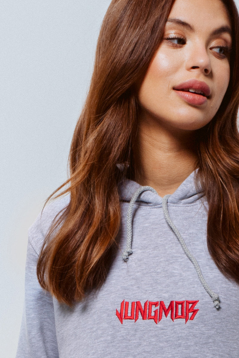 BLUZA BADASS BABE GREY